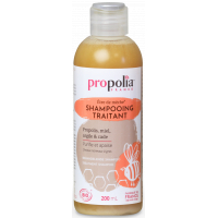 Shampoing Traitant Bio Propolis Miel Argile Cade 200ml - Propolia shampooing anti pelliculaire Aromatic provence