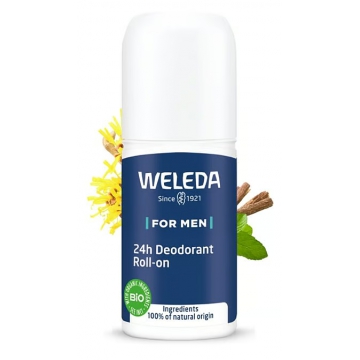 Déodorant roll on 24h Homme 50ml - Weleda