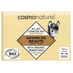 Savon au lait d'ânesse Karité sans parfum - Cosmo Naturel