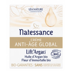 Crème anti âge global Lift'argan à l'Huile d'Argan et Immortelle 50ml