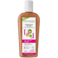 Shampooing  cuir chevelu sensible Argile Rose Cheveux fragiles et délicats Capilargil 400ml Dermaclay  Aromatic provence