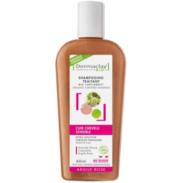 Shampooing Cuir Chevelu Sensible 400ml - Dermaclay