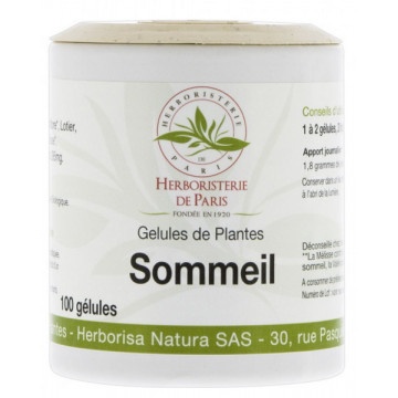 Sommeil Action 5 Plantes 100 gélules - Herboristerie de Paris