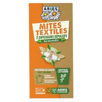 Diffuseur Répulsif Anti-Mites Textiles - Aries au lavandin mite Tineola biselliela Aromatic provence