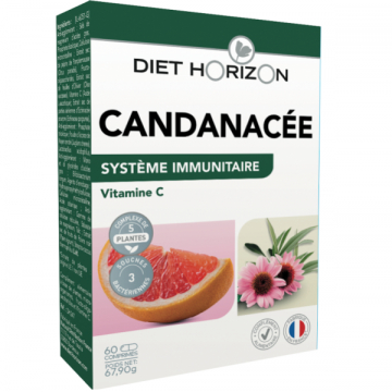 Candinacée Solution Candida 60 comprimés - Diet Horizon