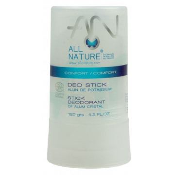 Stick d'Alun de Potassium certifié Ecocert Cosmos 100 g - Allo Nature