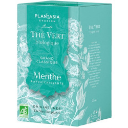 Thé vert BIO Menthe rafraichissante 18 sachets - Plant Asia