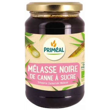 Melasse noire bio de canne à sucre 450 gr - Priméal