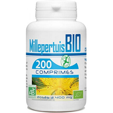 Millepertuis bio 400mg 200 comprimés - GPH Diffusion