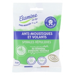 8 spirales Anti Moustique Ecocoil - Etamine du Lys