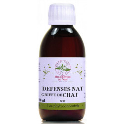 Phyto Concentré Défenses Naturelles Griffe de Chat 200ml - Herboristerie de Paris