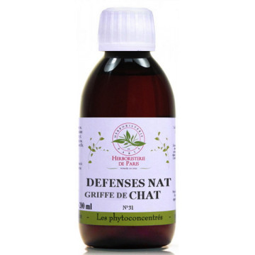 Phyto Concentré Défenses Naturelles Griffe de Chat 200ml - Herboristerie de Paris