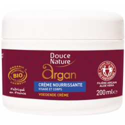 Crème Nourrissante visage et corps à l'huile d'Argan bio 200ml - Douce Nature