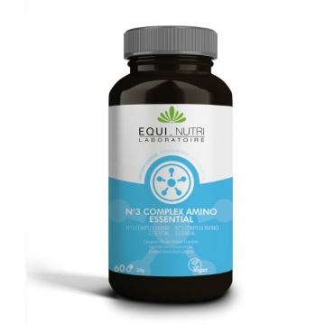 No 3 Complex Amino Essential 60 gélules végétales - Equi - Nutri