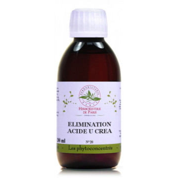 Phyto concentré Élimination Acide U et Créa 200ml - Herboristerie de paris