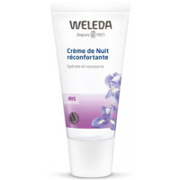 Crème de nuit réconfortante à l'Iris hydrate et ressource 30ml - Weleda nourrit et régénère Aromatic provence