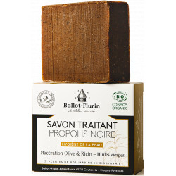 Savon Traitant à la Propolis noire 100g Ballot-Flurin