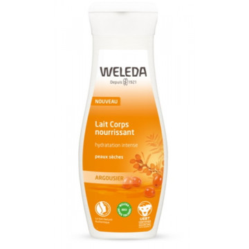 Lait Corps nourrissant Argousier peaux sèches 200ml - Weleda