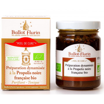 Miel de cure - Propolis noire - Ballot-Flurin