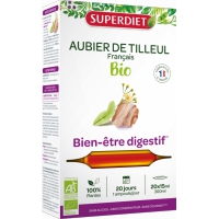 Aubier de Tilleul bio Super Diet, complément alimentaire Digestion Aromatic provence