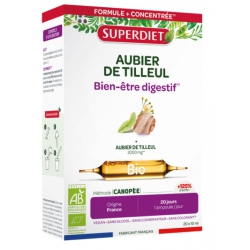 Aubier de Tilleul bio 20 ampoules de 10ml - Super Diet