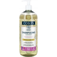 Shampooing cheveux normaux à la reine des prés d'Auvergne 1 L - Coslys Hygiène bio - Aromatic Provence