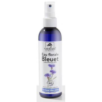 Eau florale Bleuet bio 200 ml - Naturado