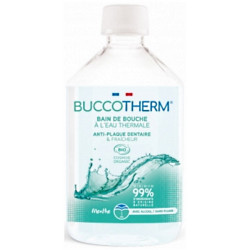 Bain de bouche menthe naturelle à l'eau thermale 300ml - Buccotherm