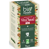 Préparation pour vin chaud bio 20 sachets 35gr - Bio Conseils infusion bio revitalisante Aromatic provence