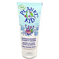 Dentifrice bio Enfant Fraise 50ml Planet Kid Dentifrice Douceur Fluor Calcium Fraise Dentifrices bio Aromatic provence