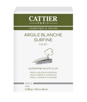 Argile Blanche surfine 200gr - Cattier