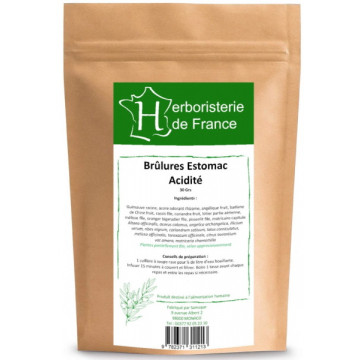 Tisane Brûlure d'estomac Acidité 30gr - Herboristerie de France