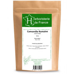 Tisane Camomille Romaine capitule floral trié entier 30gr - Herboristerie de France