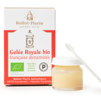 gelée royale fraîche dynamisée 10 gr Ballot Flurin, gelée royale fraîche dynamisée 10 gr, aromatic provence