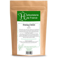 Tisane Draineur detox 30gr Herboristerie de France plantes infusion Aromatic Provence