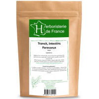 Tisane Transit intestins paresseux 30gr - Herboristerie de France transit régulé digestion facilitée Aromatic provence