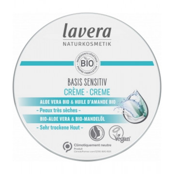 Crème basis sensitiv 150ml - Lavera