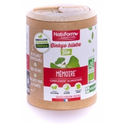 Ginkgo Biloba Bio 90 gélules - Nat et Form