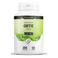Ortie racine 250 MG 200 gélules - GPH Diffusion confort urinaire prostate Aromatic provence