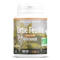 Ortie bio 400mg 200 comprimés - GPH Diffusion silicium organique oligo éléments Aromatic provence