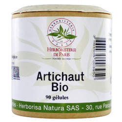 Artichaut bio 90 gélules - Herboristerie de Paris