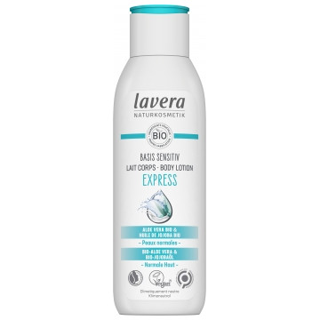 Lait corps Express Basis sensitiv 250ml - Lavera