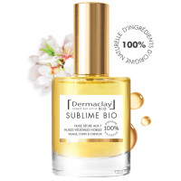 Huile sèche sublime bio visage corps et cheveux 50ml - Dermaclay  Huiles corporelles bio,  Soins du corps bio