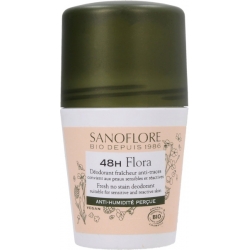 Déodorant Roll on 48h Flora 50ml - Sanoflore