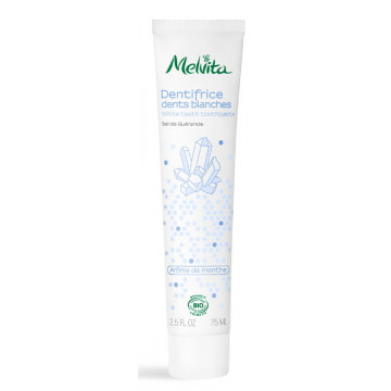 Dentifrice bio Dents blanches 75ml - Melvita