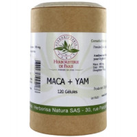 Maca + yam  120 gélules - Herboristerie de Paris ménopause Aromatic provence