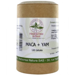 Maca + yam  120 gélules - Herboristerie de Paris