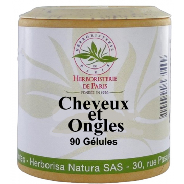 Cheveux et Ongles 90 gélules - Herboristerie de Paris