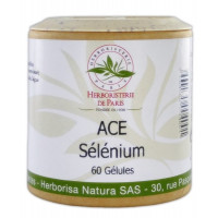 ACE Sélénium 60 gélules - Herboristerie de paris antioxydants vitamines a c e caroténoides Aromatic provence