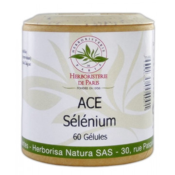 ACE Sélénium 60 gélules - Herboristerie de paris